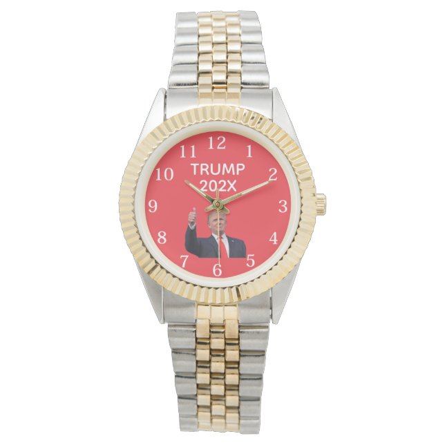 Donald Trump 202X Armbandsur (Framsida)