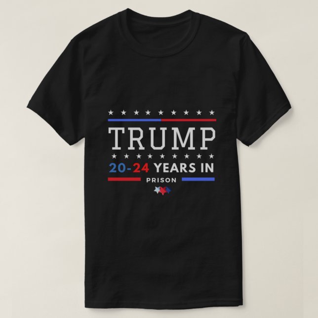 Donald Trump 20-24 år i fängelse T-Shirt Essenti (Design framsida)