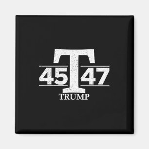 Donald Trump 45 47 45:e 47:e presidenten Magnet