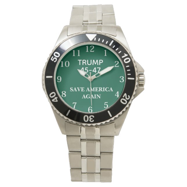 Donald Trump 45-47 Armbandsur (Framsida)