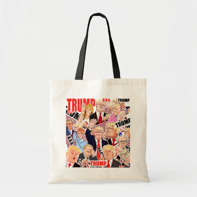 Donald Trump.45th President of the U.S.A. Tygkasse (Framsidan)
