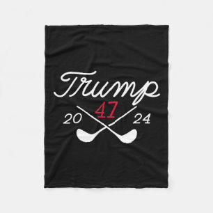Donald Trump 47 2024 Fleecefilt