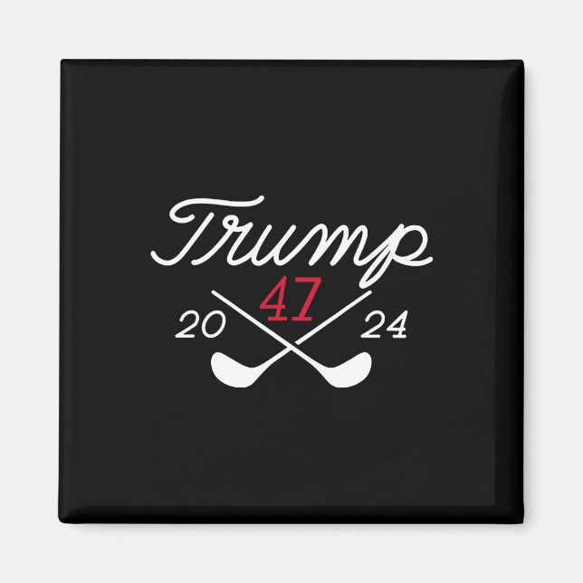 Donald Trump 47 2024 Magnet (Framsidan)