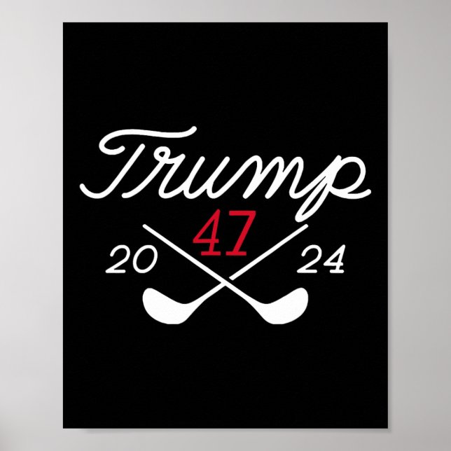 Donald Trump 47 2024 Poster (Framsidan)
