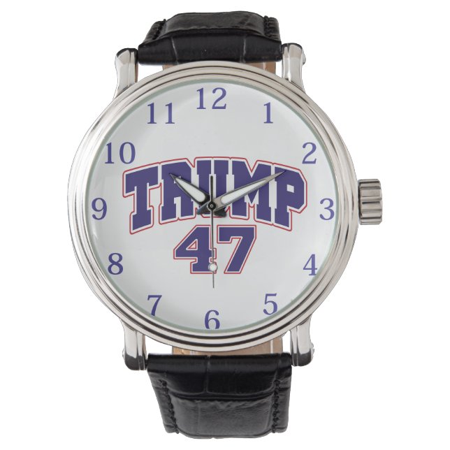 Donald Trump 47 Armbandsur (Framsida)