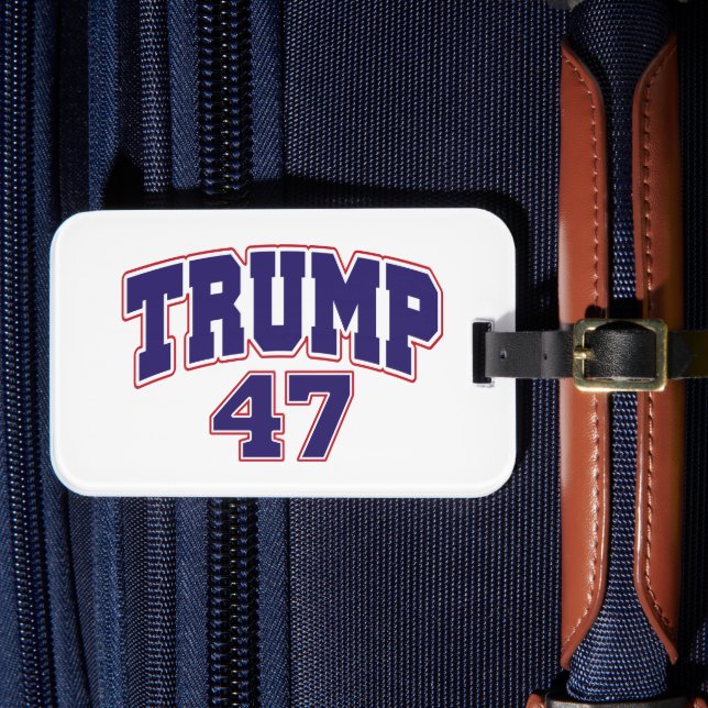 Donald Trump 47 Bagagebricka (Framsida Insitu 4)