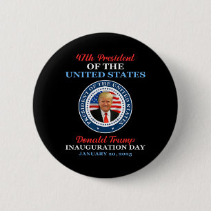 Donald Trump 47:e president 2025 invigning Usa Knapp