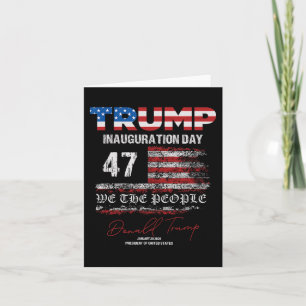 Donald Trump 47:e president 2025 invigning Usa Kort