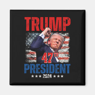 Donald Trump 47:e presidenten 2024 Trump Inaugurat Magnet