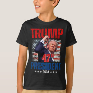 Donald Trump 47:e presidenten 2024 Trump Inaugurat T Shirt