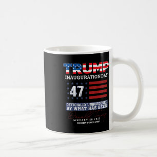 Donald Trump 47:e presidenten 2025 Inauguration Us Kaffemugg