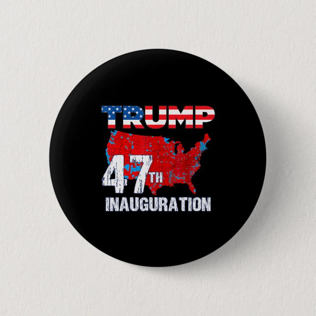 Donald Trump 47:e presidenten 2025 Inauguration Us Knapp (Framsida)