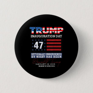 Donald Trump 47:e presidenten 2025 Inauguration Us Knapp