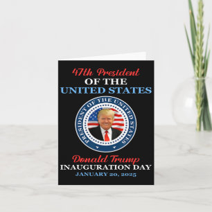 Donald Trump 47:e presidenten 2025 Inauguration Us Kort