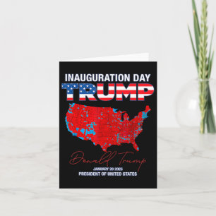 Donald Trump 47:e presidenten 2025 Inauguration Us Kort