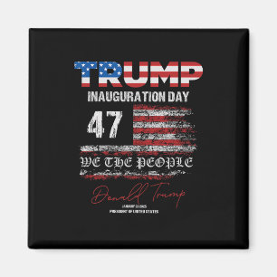 Donald Trump 47:e presidenten 2025 Inauguration Us Magnet