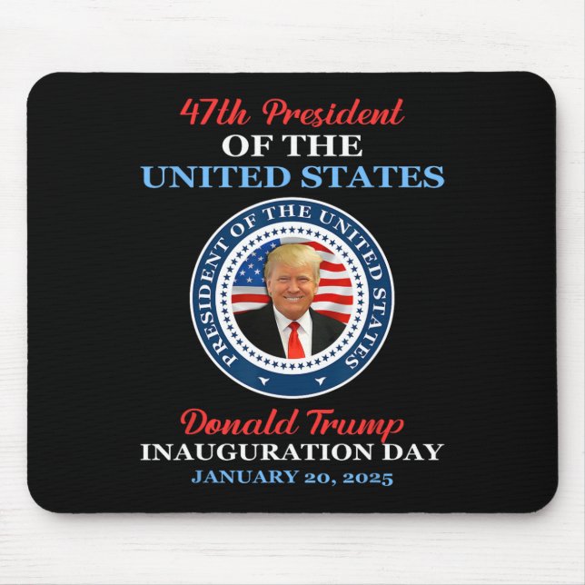 Donald Trump 47:e presidenten 2025 Inauguration Us Musmatta (Framsidan)