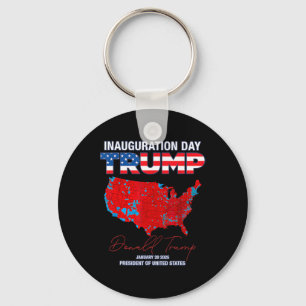 Donald Trump 47:e presidenten 2025 Inauguration Us Nyckelring