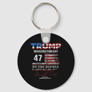 Donald Trump 47:e presidenten 2025 Inauguration Us Nyckelring