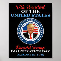 Donald Trump 47:e presidenten 2025 Inauguration Us