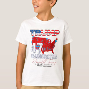 Donald Trump 47:e presidenten 2025 Inauguration Us T Shirt