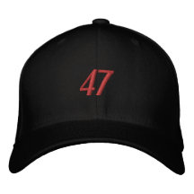 Donald Trump 47 Embroied Baseball Cap