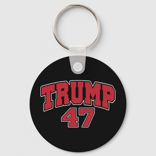 Donald Trump 47 Nyckelring (Framsida)