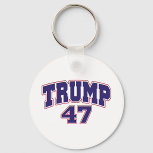 Donald Trump 47 Nyckelring