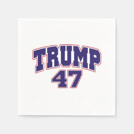 Donald Trump 47 Pappersservett