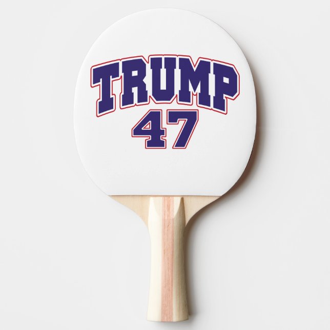Donald Trump 47 Pingisracket (Framsidan)
