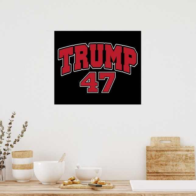 Donald Trump 47 Poster (Kök)