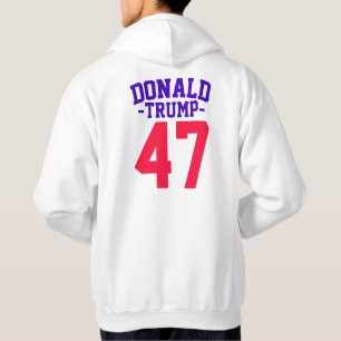 Donald Trump 47 Presidentval 2024 Hoodie
