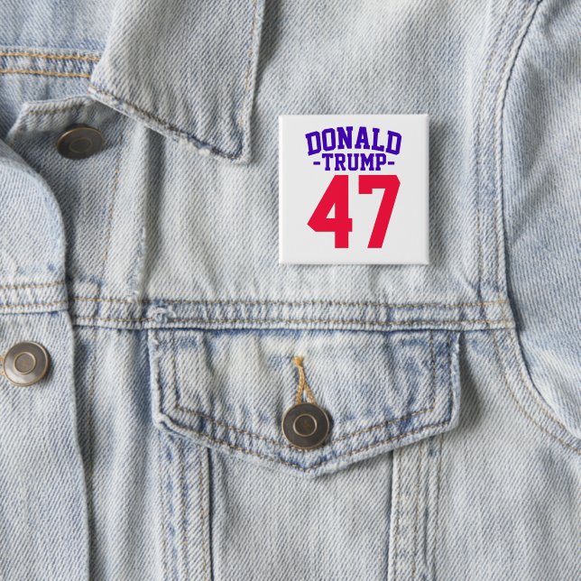 Donald Trump 47 Presidentval 2024 Knapp (In Situ)