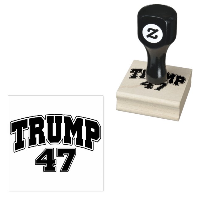 Donald Trump 47 Stämpel (Stämplad)