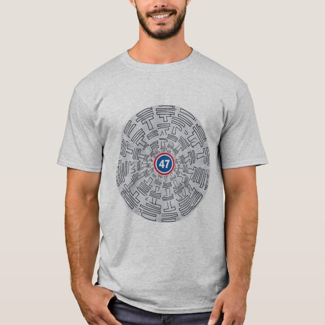 Donald Trump "47" T Shirt (Framsida)