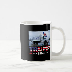 Donald Trump åker Garge Truck - Garge Truck Trump Kaffemugg