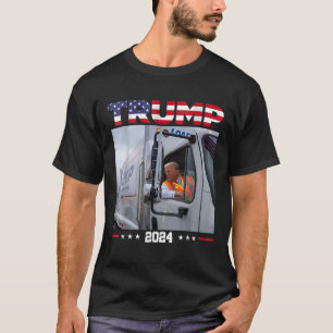 Donald Trump åker Garge Truck - Garge Truck Trump T Shirt