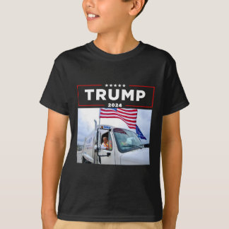 Donald Trump åker i Garge Truck Shirt Garge Tee