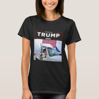 Donald Trump åker i Garge Truck Shirt Garge Tee