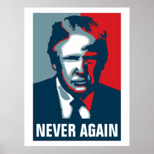 Donald Trump ALVER AGAIN Poster