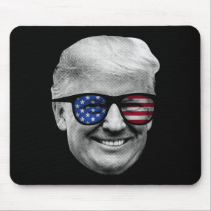 Donald Trump American Flagga 4:e juli Musmatta