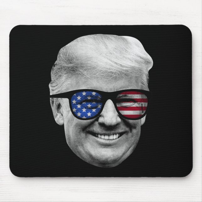 Donald Trump American Flagga 4:e juli Musmatta (Framsidan)