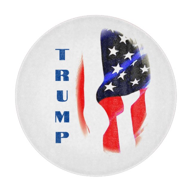 Donald Trump American Flagga Pop Art (Framsidan)