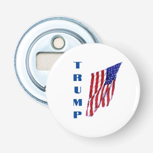Donald Trump American Flagga Pop Art Flasköppnare