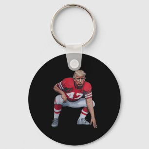 Donald Trump American Football President 2025 Elec Nyckelring