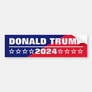 Donald Trump, amerikanska presidentvalet 2024 Bildekal