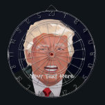 Donald Trump Anpassningsbar Metall Cage Dartboard Darttavla<br><div class="desc">Utformningen har president Trump höger där du vill ha honom. Han är ofta ett förstahandsmål och om du kärlek eller hatar honom blir det ett intressant samtal biet.</div>