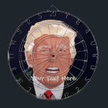 Donald Trump Anpassningsbar Metall Cage Dartboard Darttavla<br><div class="desc">Utformningen har president Trump höger där du vill ha honom. Han är ofta ett förstahandsmål och om du kärlek eller hatar honom blir det ett intressant samtal biet.</div>