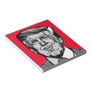 DONALD TRUMP ANTECKNINGSBLOCK