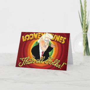 Donald Trump, Anti Trump Funny Tecknad Humor Kort